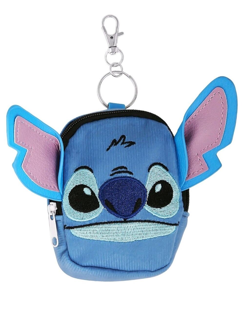 Disney Stitch Mini Backpack Keychain Charm Lilo & Stitch Mini Bookbag Clip On